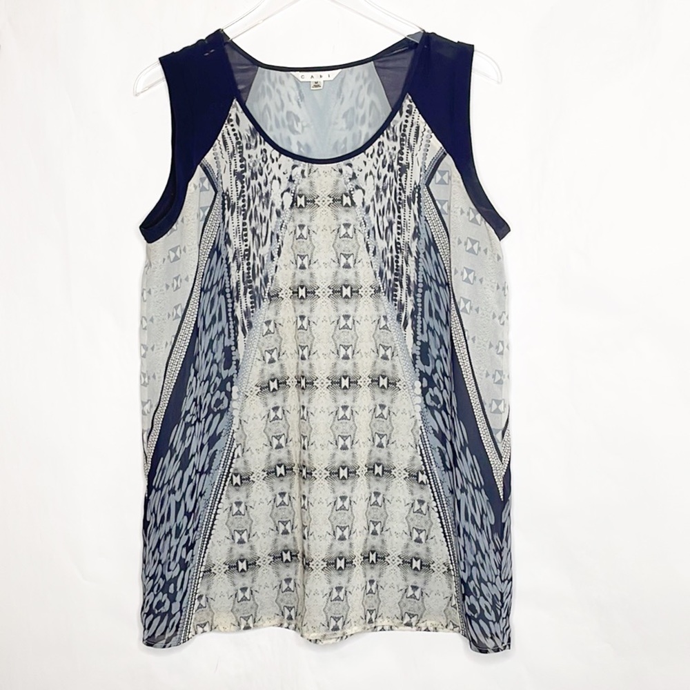Cabi Mix Print Tunic #253 (M) - image 2